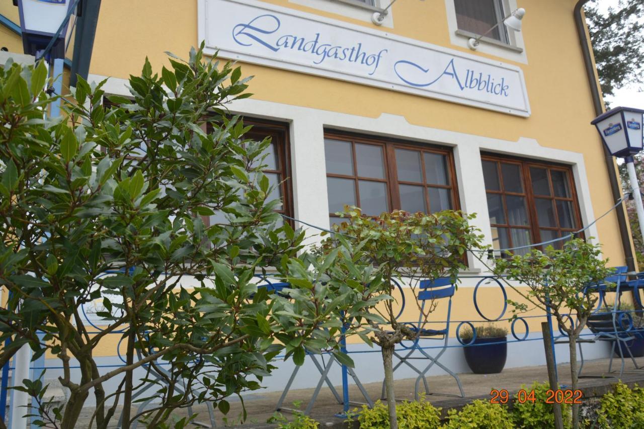 Hotel Albblick Bad Boll Kültér fotó